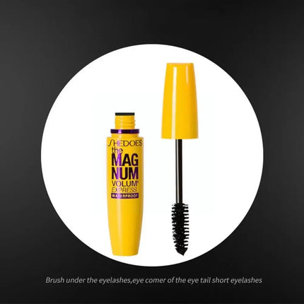 Thick Lengthening Fiber Mascara – Waterproof, Smudge-Proof, Extra Volume & Curling Eyelash Extension Makeup Tool 2026 New