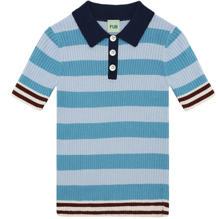 Children's Tops 2026 SS New Arrival Ins Style Popular Children's Clothing FUB Boys and Girls Knitted Collared Polo Shirt