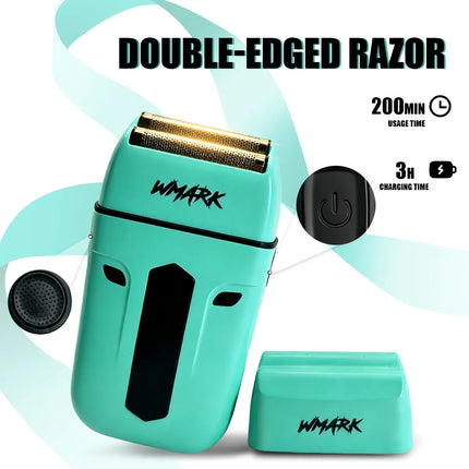 WMARK Hair Trimmer 5 in 1 Barber KIT Professional Shaver Hair Dryer and Spray Bottle Adjustable Hair Trimmer for Men NG-8637 KIT