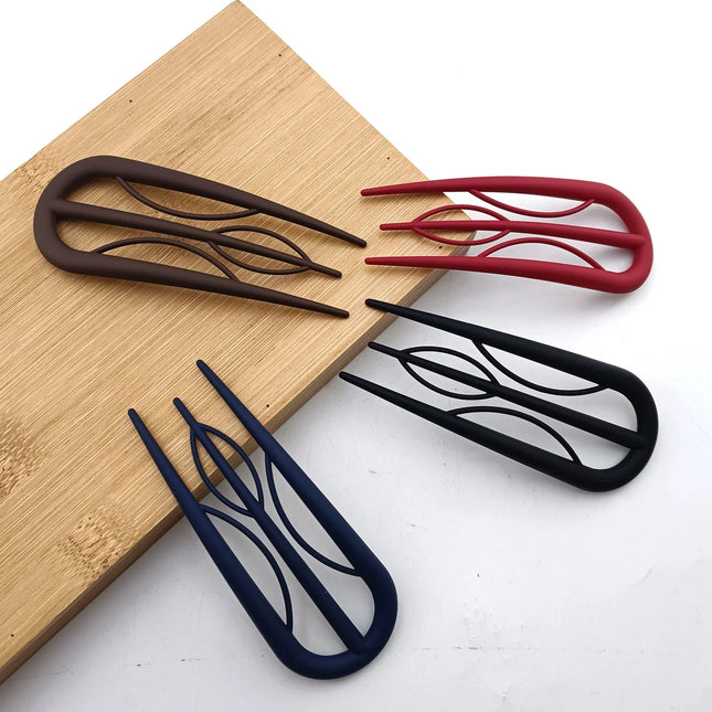 1/4/6 PCS U-shaped Hair Stick Hair Fork Hairstyle Tools Hairpin Geometric Women Girls Hair Accessories Accessories Headwear