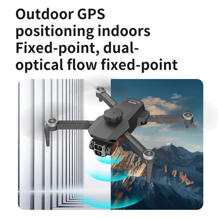 L106-1PRO GPS Professional Drone With 4K HD Camera Screen Remote 5G WIFI 3KM EIS Obstacle Avoidance FPV Brushless Quadcopter
