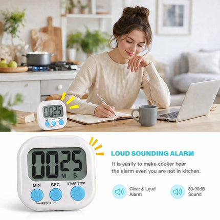 Egg Timer Children Alarm Clock Pomodoro Timer for Studying Gadgets Digital Kitchen Visual Tools Dining Bar Home Garden