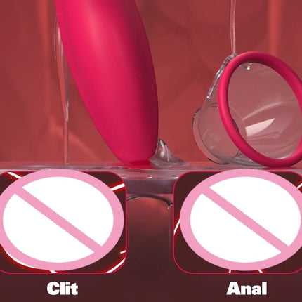 KUSHOR Powerful Sucking Vibrator for Women Tongue Licking Vibrating Clitoris Sucker Vibrator Nipple Stimulator Adults Sex Toy