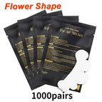 1000pcs Flower Black / China Mainland