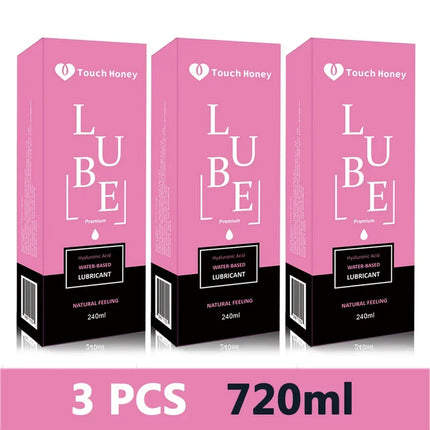 Water-Based Lubricant Safe Vaginal Anal, Wash-Free Long-Lasting Lube for Couples, Adult Erotic Tools Compatible Condoms 18+