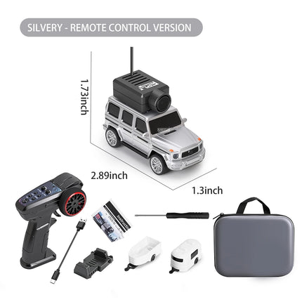 Wltoys 6405/6406 1/64 FPV First Person View Mini RC Car&Runway Mat 2.4GHz Gyroscope Remote Control Car with HD Camera Racing Toy