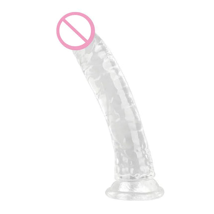Transparent Realistic Penis Female Masturbator Clitoral Stimulator Big Dick Penis Butt Plug G Spot Sex Toys For Women Sex Shop18