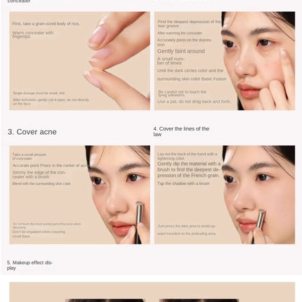 Foreverkey Concealer Foundation Makeup For Dark Eye Circles Pimple Mark Long Lasting Smooth ALWAYS STAND BY Concealer Cream
