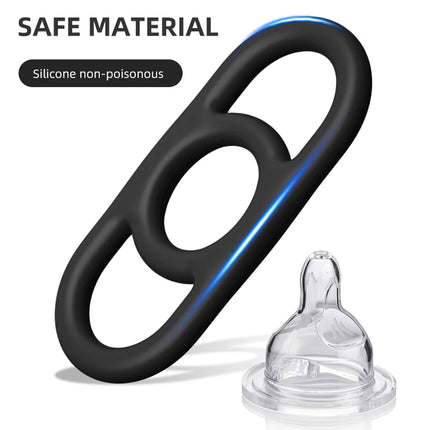 Silicone Penis Ring Ejaculation Delay Cock Rings Dick Erection Cockring Male Chastity Adult Sex Toys For Men Lock Sperm Trainer