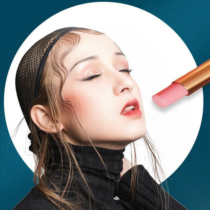 Peach Color Change Lipstick Non-Stick Cup Jelly Lipstick Moisturizing Moisturizing Color Change Lip Balm Warm Change Lip Balm