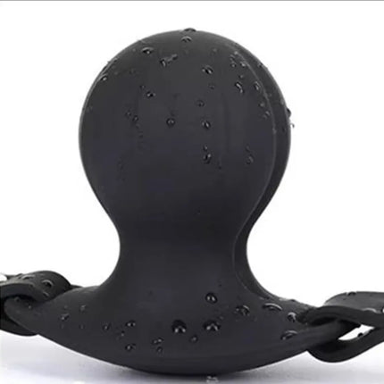 Built in Ball Gag silicone Mouth Plug Electric Shock Open Mouth Gag Bdsm Slave Fetish Dilatation Ball Oral Sex Toys For Couple18