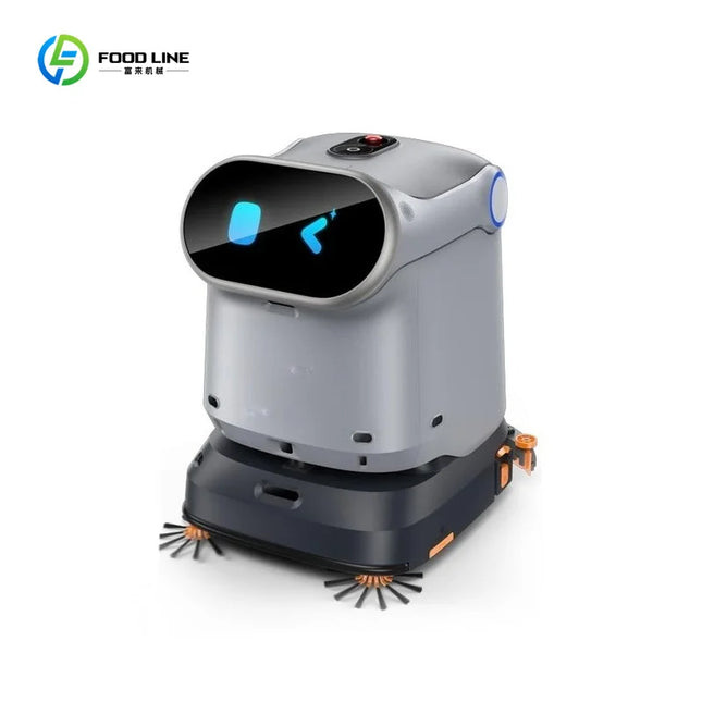Cleaning Robot Industrial Floor Washer Sweeper Robot with Unmanned Fully Automatic Operation for Warehouse Use Customized