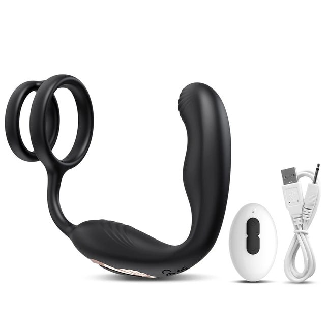 Prostate Massager Anal Vibrator Male Sex Toys for Men Gay Anal Plug Adult Toys Butt Plug for Women Remote 7 Wiggling Vibrating