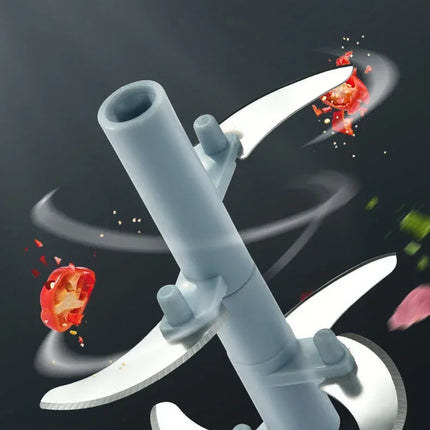 500/900ML Garlic Chopper Manual Garlic Press Food Vegetables Cutter Meat Grinders Kitchen Gadgets Hand Mincer Garlic Masher