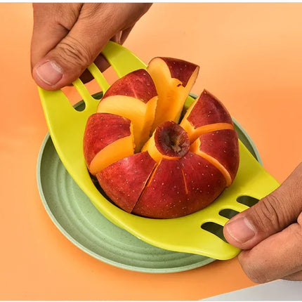 Creative Apple Slicer Divider, Reusable Apple Corer, Stainless Steel Fruit Slicer, Kitchen Gadgets, Kitchen Supplies