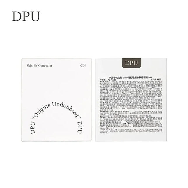 DPU Tri-Colour Concealer Palette Full Coverage Cream Long-lasting Highlighter Moisturising Rare Beauty Korea Makeup Face Base