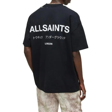 All Saints Trend Brand European Size Cotton T-irt Men's Basic Sle ort Sve Cusized Print Sport Scene Casual T-irt