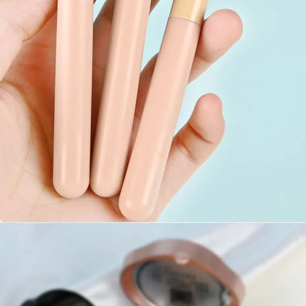 3Pcs Soft Mushroom Sponge Head Makeup Brushes Lipstick Lip Makeup Brush Cosmetic Tools Foundation Concealer Brush Cosmetic Tools