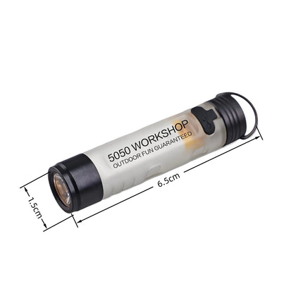 1PC Pocket Mini Flashlight Outdoor Led Long Endurance Disaster Relief Emergency 5050 Small Light