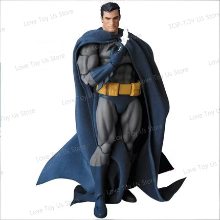 New CT Toys Batman Hush Blue Version Mafex 105 Bat Man Black Version Dc Anime Action Figure Figurine Model Statue Gifts Toys