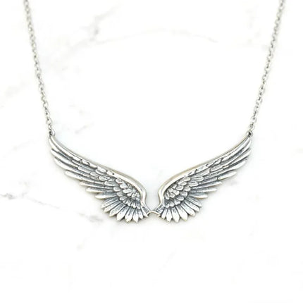 Vintage Angel Wing Choker, Boho Statement Necklace, Feather Bib Collar for Women, Festival Wedding Jewelry