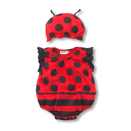Baby clothes European and American clothing summer sleeveless triangle Romper suit hat baby jumpsuit male and female babies