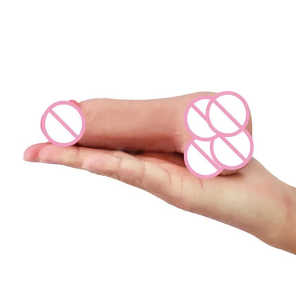 GOFLYING STP Packer Wholesale Ultra Soft Realistic Short Small Dildo Dress Male Genitalia Transgender Ftm Prosthetics Penis
