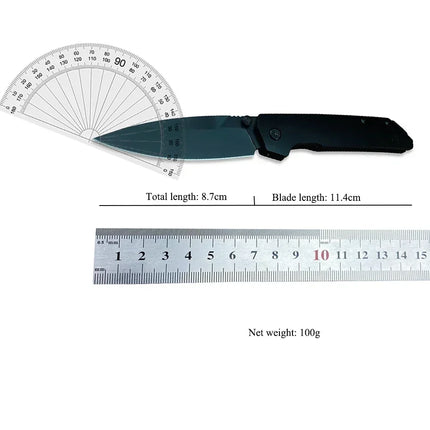 2038 Iridium KVT Outdoor Hunting EDC Tool Folding Pocket Knife D2 Blade Aluminum Handles tools With Pocketclip Fast Shipping