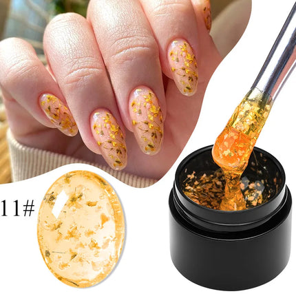 Dried Flower Gel Polish / Gel Fleurs Séchées