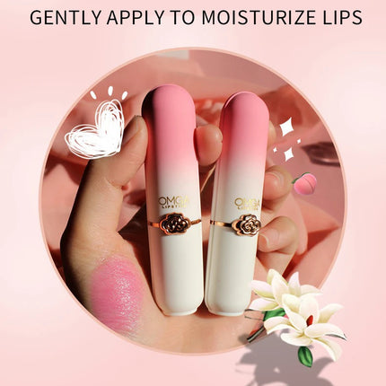 Peach Color Change Lipstick Non-Stick Cup Jelly Lipstick Moisturizing Moisturizing Color Change Lip Balm Warm Change Lip Balm