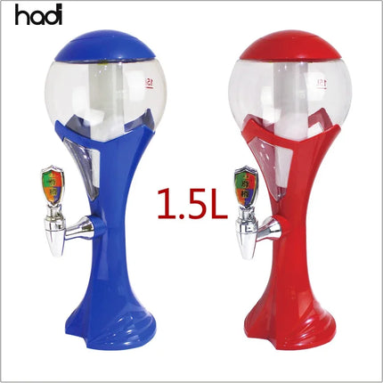 High quality corona LED table top draft beer dispenser tower 3L wholesale portable cold beer dispenser with ice element