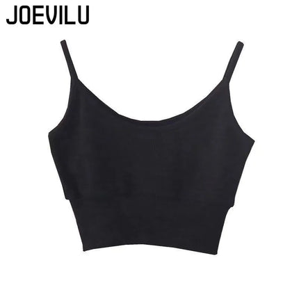 Oversized Crop Sweatshirt and Spaghetti Strap Top Women's Streetwear 2 Piece Set 4 Color Options Sweatshirts Kpop Casual Clothes