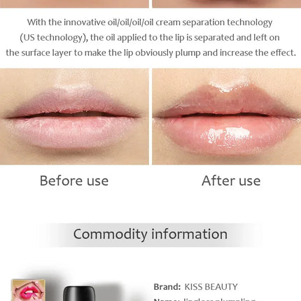 Fast Volumising Lip Plumper Serum Sexy Lip Oil Gloss Increase Lip Elasticity Reduce Fine Lines Brighten Moisturizing Lip Care