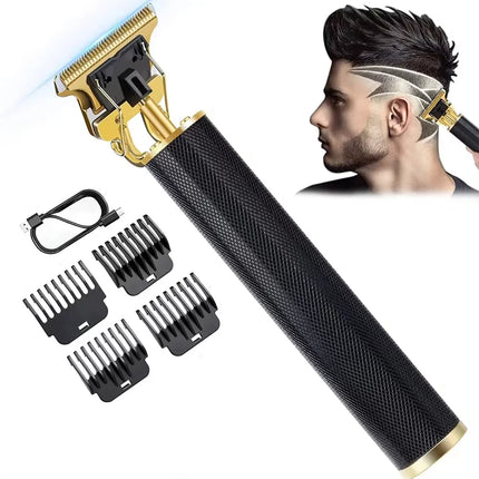 Electric Hair Cutting Machine Vintage T9 Clipper Hair Rechargeable Man Shaver Trimmer For Men's Barber Professional New Hot Sale