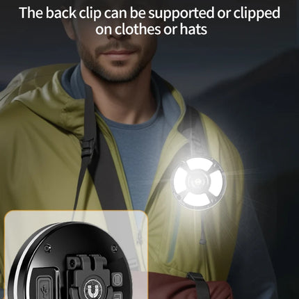 Rechargeable Waterproof Outdoor Camping Light Portable with Clip Hook Magnet RGB Ambiance Multifunctional for Camping