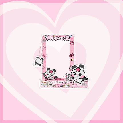KPOP ANITEEZ Album Photocard Display Standee Mighteez Standing Sign Acrylic Stand Model Plate Desk Decor Fans Gifts Accessories