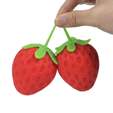 Super Jumbo Strawberry Squishy Toy Slow Rising Simulated Strawberry Antistress Anti-Anxiety Fidget Toys for Adults Friends Gifts