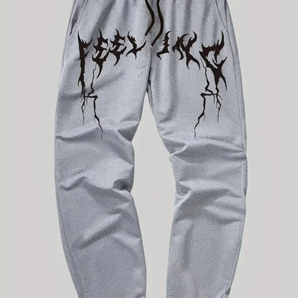 Harajuku Red Spider Lily Print Casual WideLeg Cargo Pants Japanese Unisex Street Fashion Loose Fit Comfortable Oversize Daily
