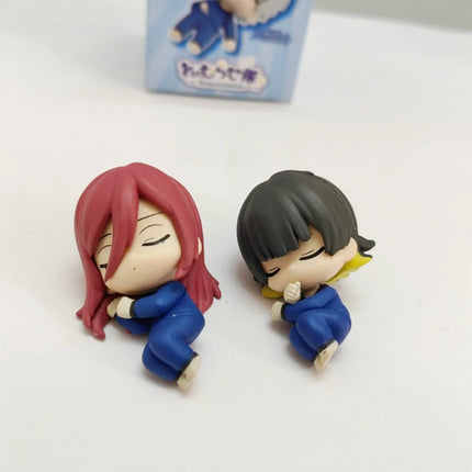 Anime BLUE LOCK Sleeping Blind Box Action Figure 5cm Pvc Figurine Yoichi Isagi Seishiro Nagi Model Toy Home Decoration Kid Gift