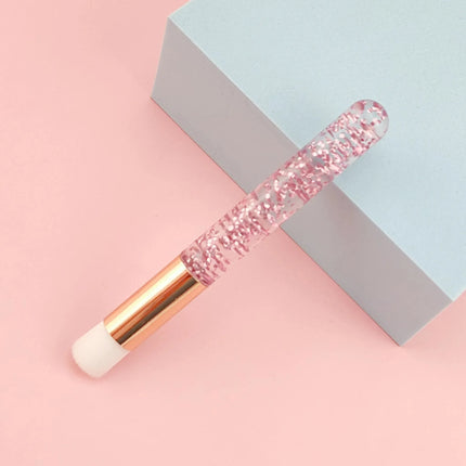 Professional Eyelash Extension Shampoo Cleaning Brush Pink Shining Eye Lash Lift Foam Cleaner Brushes Nose Face Clean Tools