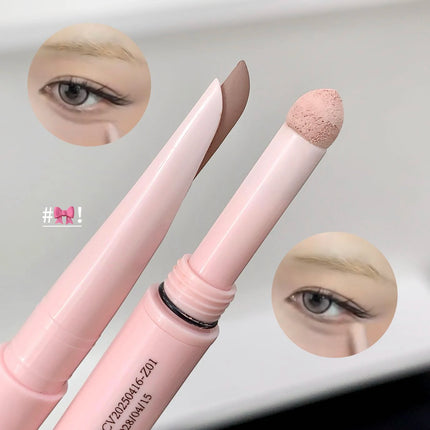 Meniscus Double-end Lying Silkworm Eyeliner Pencil Diamond Glitter Matte Eyeshadow Pen Brightening Cream Shadow Highligh Makeup