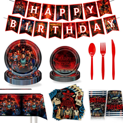 Birthday Party Balloon Decorations HOT Disposable Plates Tablecloths Kids Gifts Baby Shower Supplies