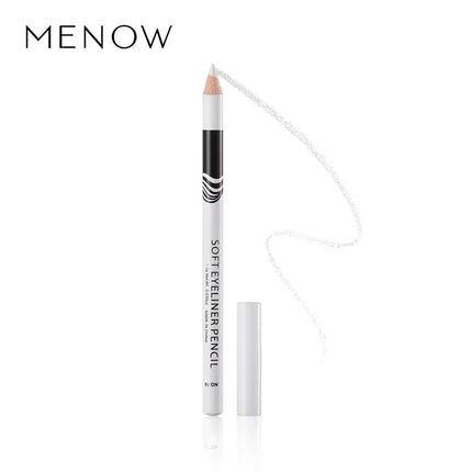 12PCS/Set White Matte Eyeliner Pencil Highlighter Silkworm Pencil 3-IN-1 Non-Smudging Longlasting Waterproof Eye Makeup