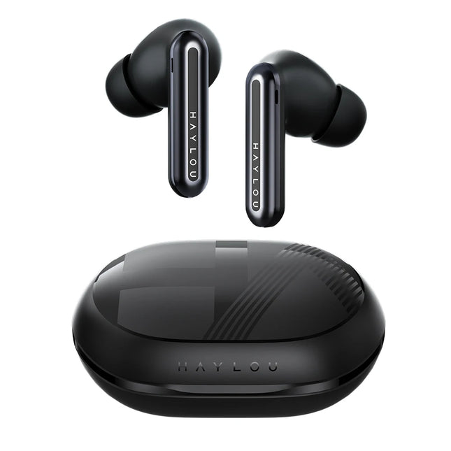 HAYLOU Mori Pro Bluetooth 5.4 Earphones -43dB ANC Active Noise Cancellation Earbuds 6 Mic Wireless Headphones 35H Battery Life