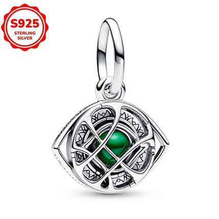 TOP 925 Sterling Silver Marvel Anime Avengers Lron Man Helmet Charms Fit Original Bracelet Womens Pendant Beads Jewelry Hot Gift