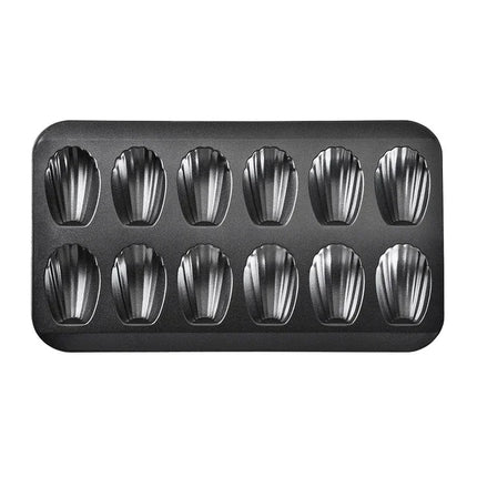 1Pc Mini Cake Mold Madeleine Tray Stainless Steel Tin Mold Madeleine Nonstic Cookie Pans Baking Tray Mould Tin Metal Biscuit Pan