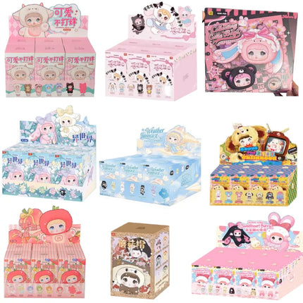Genuine In Stock Nommi Full Range Of Blind Boxes Dolls Kawaii Vinyl Face Keychain Mystery Box Anime Figure Decoratio Collection