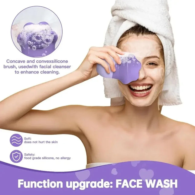Silicone Ice Face Roller Facial Cube Roller Trays Beauty Lifting Massage Ball Contouring Treatment Skincare Reduce Acne Tool