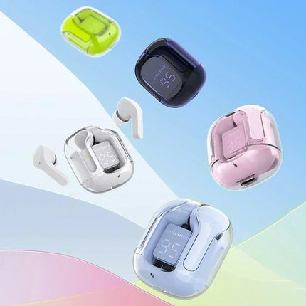 T2 Wireless Mini Earbuds LED Power Digital Display TWS Wireless Headset Stereo Sound Bluetooth Headphones