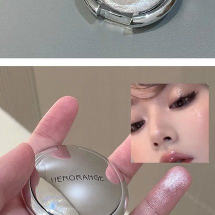 Light Shadow Highlighter Mashed Potato Diamond Shining High Gloss Paste Pearlescent Fine Flash Brightening Contouring Highlights
